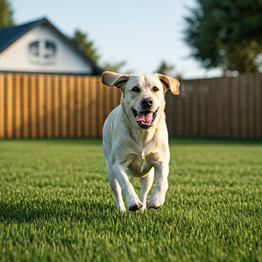 Spacious indoor-outdoor dog boarding kennel at Alpha Lodge SA